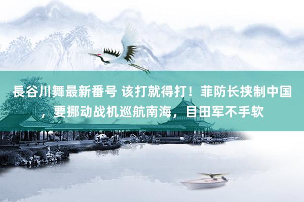 長谷川舞最新番号 该打就得打！菲防长挟制中国，要挪动战机巡航南海，目田军不手软