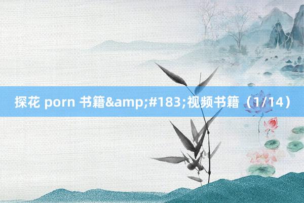探花 porn 书籍&#183;视频书籍（1/14）